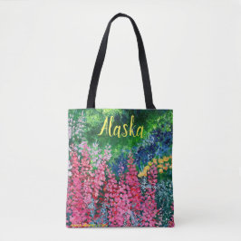 Alaskan Chick_Fireweed Canvas tas