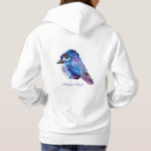 Alaskan Chick Hoodie Sweatshirt. (Achterkant)