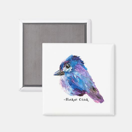 Alaskan Chick Magnet (Voorkant / Achterkant)