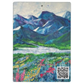 Alaskan Chick met Alaskan-klembord voor bergen Klembord (Achterkant)