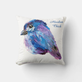 Alaskan Chick Polyester Sierkussen