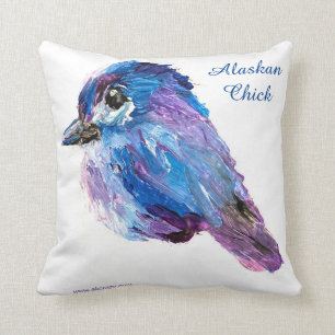 Alaskan Chick Polyester Sierkussen