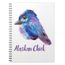 Alaskan Chick Spiral notitieboek
