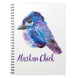Alaskan Chick Spiral notitieboek