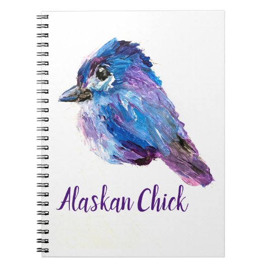 Alaskan Chick Spiral notitieboek (Voorkant)
