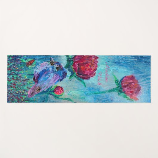Alaskan Chick Yoga Mat (Voorkant (horizontaal))