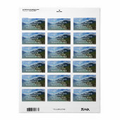 Alaskan Coast III Etiket (Full Sheet)