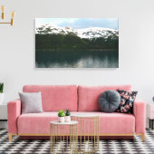 Alaskan Coast in Dusk Canvas Afdruk (Insitu (Woonkamer))