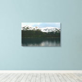 Alaskan Coast in Dusk Canvas Afdruk (Insitu (Houten vloer))