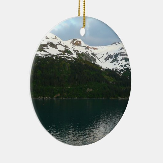 Alaskan Coast in Dusk Keramisch Ornament (Rechts)