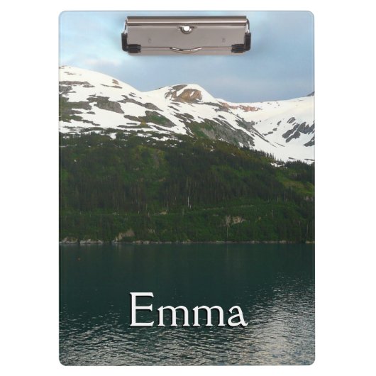 Alaskan Coast in Dusk Klembord (Voorkant)