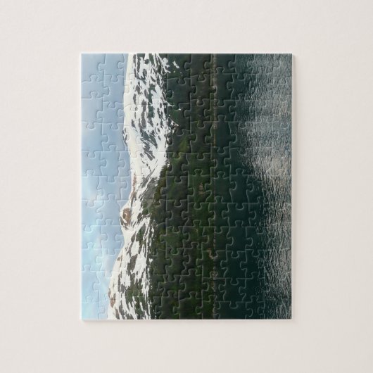 Alaskan Coast in Dusk Legpuzzel (Verticaal)
