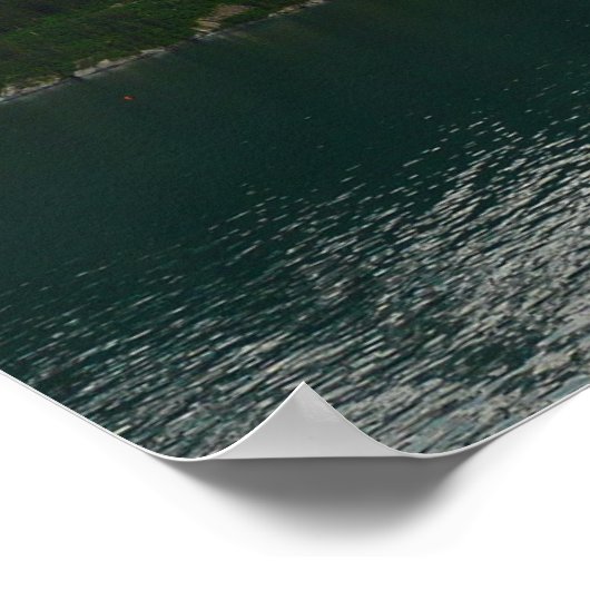 Alaskan Coast in Dusk Poster (Hoek)