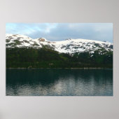Alaskan Coast in Dusk Poster (Voorkant)