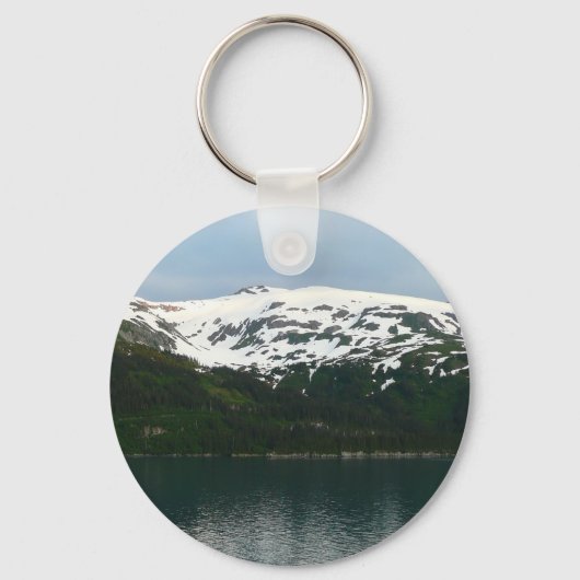 Alaskan Coast in Dusk Sleutelhanger (Voorkant)