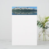 Alaskan Coastline Beauful Natuur Briefpapier (Staand voorkant)