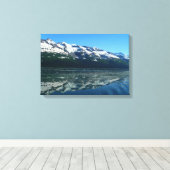 Alaskan Coastline Beauful Natuur Canvas Afdruk (Insitu (Houten vloer))