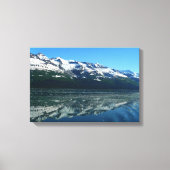 Alaskan Coastline Beauful Natuur Canvas Afdruk (Voorkant)