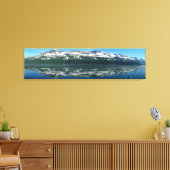 Alaskan Coastline Beauful Natuur Canvas Afdruk (Insitu (Woonkamer))