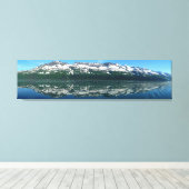 Alaskan Coastline Beauful Natuur Canvas Afdruk (Insitu (Houten vloer))