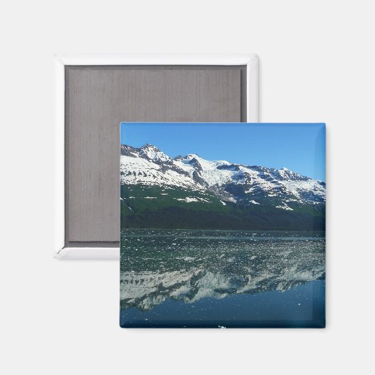 Alaskan Coastline Beauful Natuur Magneet (Voorkant / Achterkant)