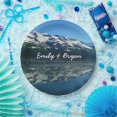 Alaskan Coastline Beauful Natuur Papieren Bordje (Feest)