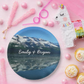 Alaskan Coastline Beauful Natuur Papieren Bordje (Feest)