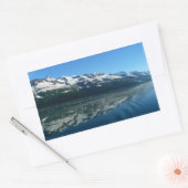 Alaskan Coastline Beauful Natuur Rechthoekige Sticker (Envelop)