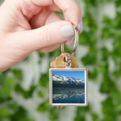 Alaskan Coastline Beauful Natuur Sleutelhanger (Hand)