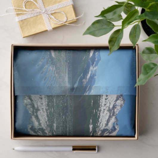 Alaskan Coastline Beauful Natuur Tissuepapier (Geschenk)