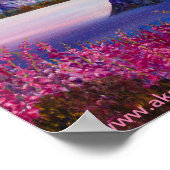 Alaskan Cotton Snoep Matte Poster (Hoek)