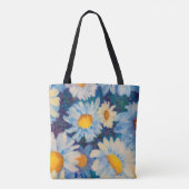 Alaskan Crazy Daisies Racerback Tanktop Tote Bag (Achterkant)