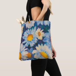Alaskan Crazy Daisies Racerback Tanktop Tote Bag