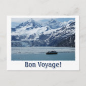 Alaskan Cruise Bon Voyage Post Card Briefkaart (Voorkant)