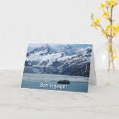 Alaskan Cruise Bon Voyage Wenskaart Kaart (Gele Bloem)