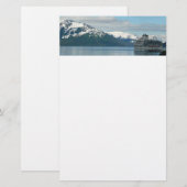 Alaskan Cruise Vacation Travel Photography Briefpapier (Voorkant / Achterkant)