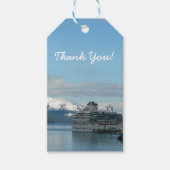 Alaskan Cruise Vacation Travel Photography Cadeaulabel (Voorkant)