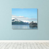Alaskan Cruise Vacation Travel Photography Canvas Afdruk (Insitu (Houten vloer))