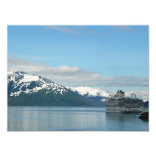 Alaskan Cruise Vacation Travel Photography Foto Afdruk