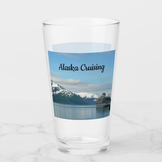 Alaskan Cruise Vacation Travel Photography Glas (Voorkant)