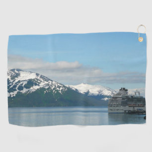 Alaskan Cruise Vacation Travel Photography Golfhanddoek