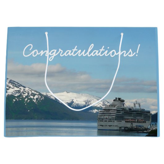 Alaskan Cruise Vacation Travel Photography Groot Cadeauzakje (Voorkant)