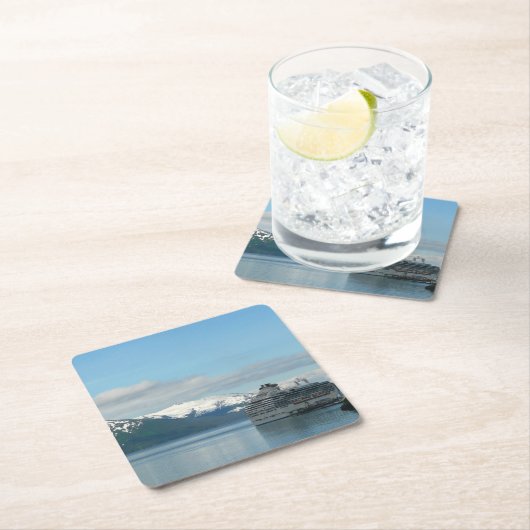 Alaskan Cruise Vacation Travel Photography Kartonnen Onderzetters (Insitu)