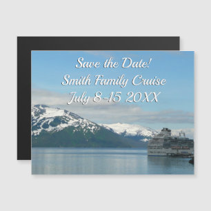 Alaskan Cruise Vacation Travel Photography Magnetische Uitnodiging