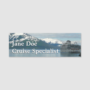 Alaskan Cruise Vacation Travel Photography Naamplaatje