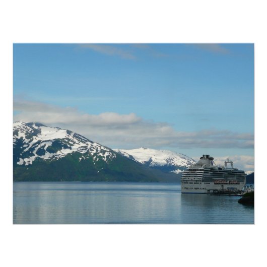 Alaskan Cruise Vacation Travel Photography Perfect Poster (Voorkant)