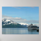 Alaskan Cruise Vacation Travel Photography Poster (Voorkant)