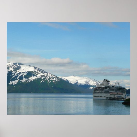 Alaskan Cruise Vacation Travel Photography Poster (Voorkant)