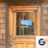 Alaskan Cruise Vacation Travel Photography Raamsticker (Huis Deur)