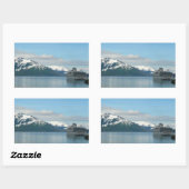 Alaskan Cruise Vacation Travel Photography Rechthoekige Sticker (Vel)